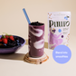 Glass of smoothie with Puuro fiber